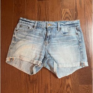 Women J. crew jean shorts